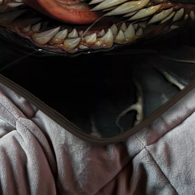 Venom Skared Yet Fleece Blanket - Marvel at Spencer's