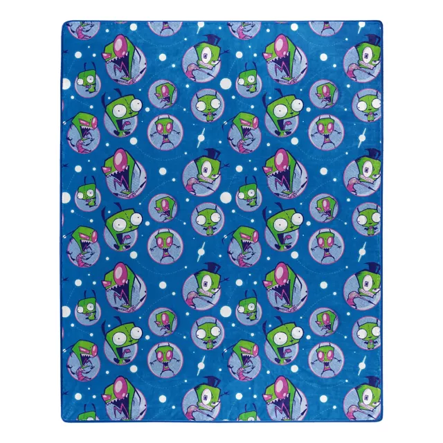 I'll Destroy You Fleece Blanket - Invader Zim at Spencer's
