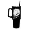 The Nightmare Before Christmas Jack Skellington Travel Tumbler with Straw - 40 oz. at Spencer's