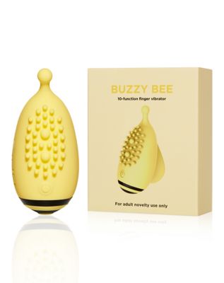 bee sex toy Buzzy Bee 10-Function Rechargeable Waterproof Finger Vibrator - 3.1 Inch