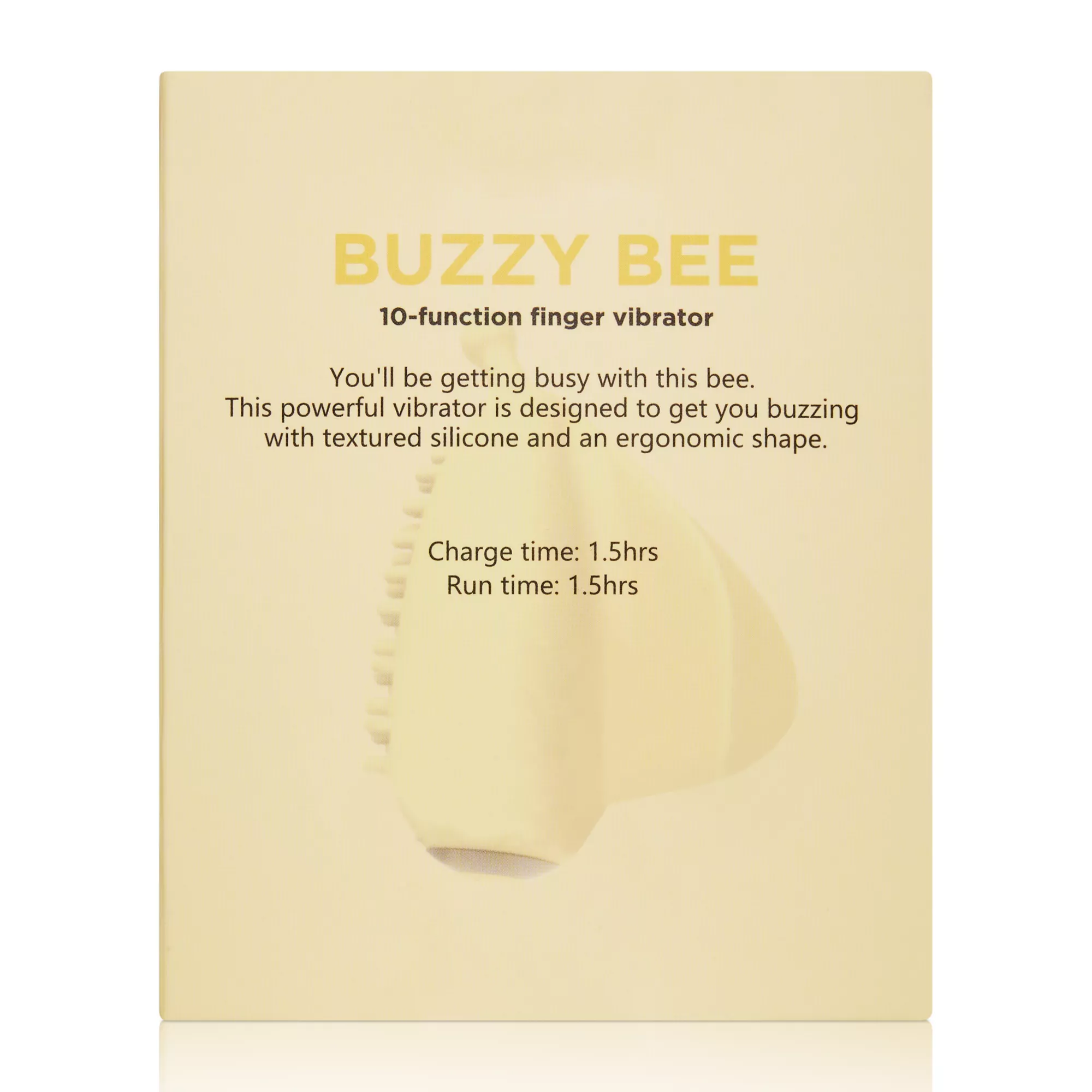 Buzzy Bee 10-Function Rechargeable Waterproof Finger Vibrator - 3.1 Inch at Spencer's