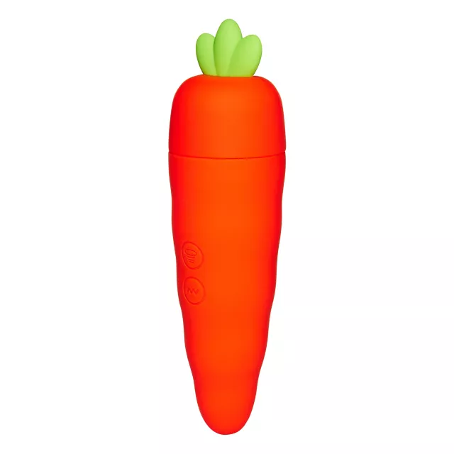 Carrot Stick 10-Function Rechargeable Waterproof Suction Massager - 5.7 Inch at Spencer's