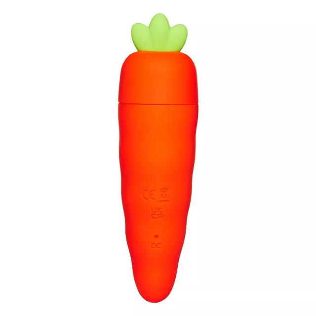 Carrot Stick 10-Function Rechargeable Waterproof Suction Massager - 5.7 Inch at Spencer's