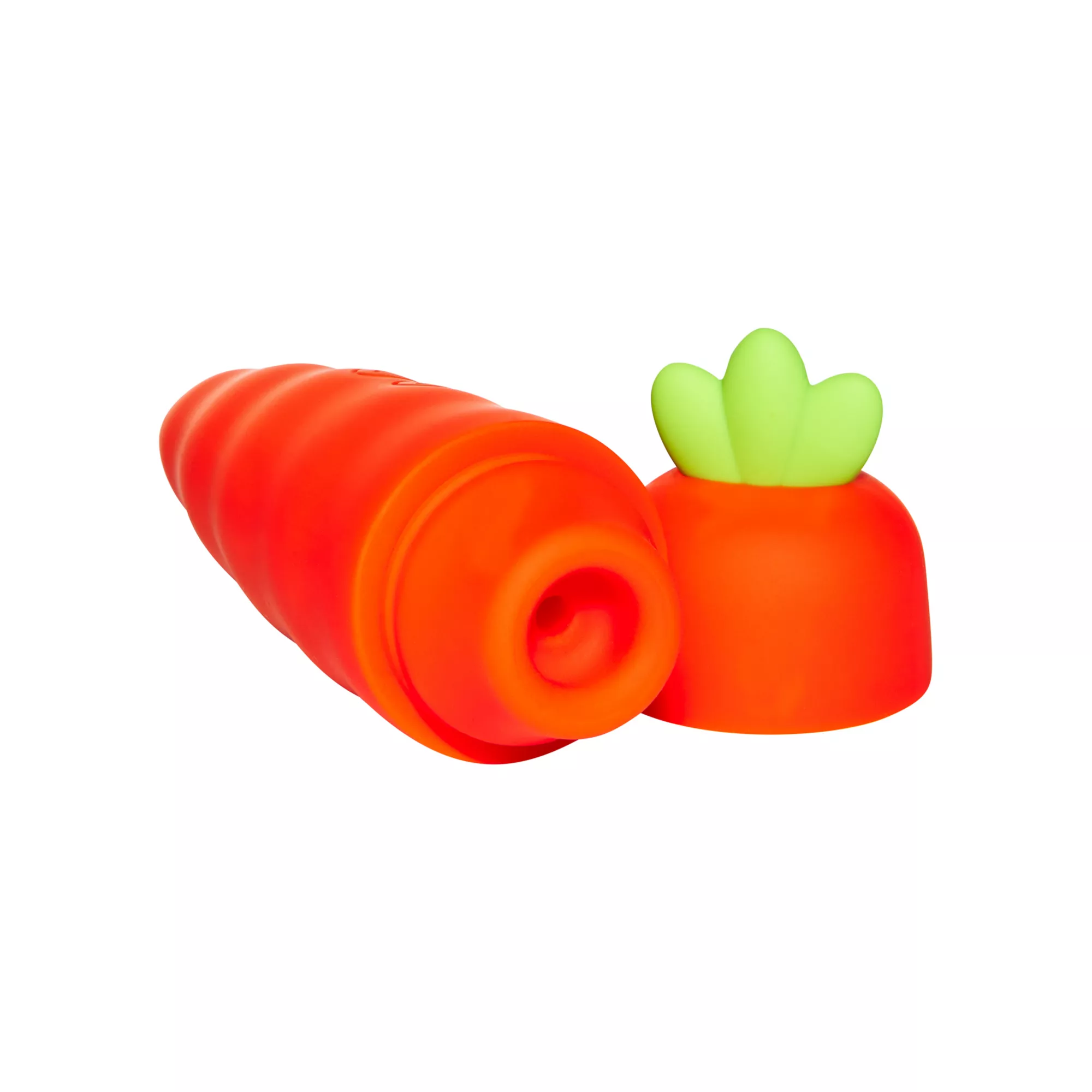 Carrot Stick 10-Function Rechargeable Waterproof Suction Massager - 5.7 Inch at Spencer's