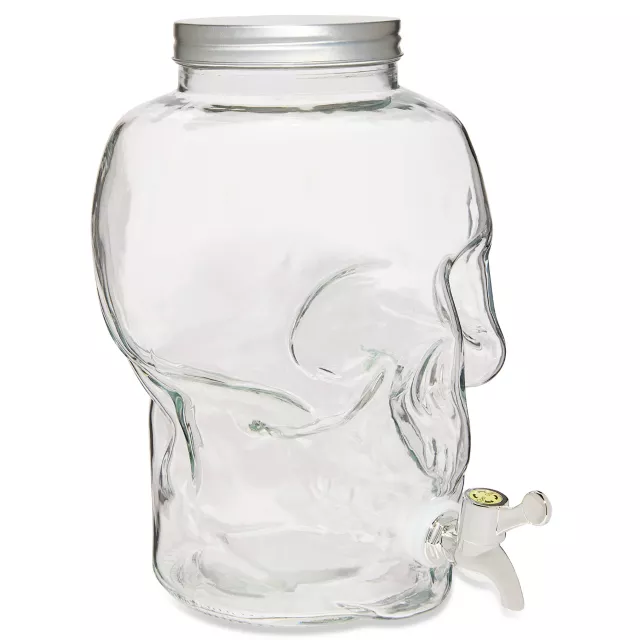 Clear Skull Water Dispenser at Spencer's