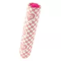 Fuck Love 10-Function Pink Checkered Rechargeable Vibrator 3.5 Inch - Sexology at Spencer's
