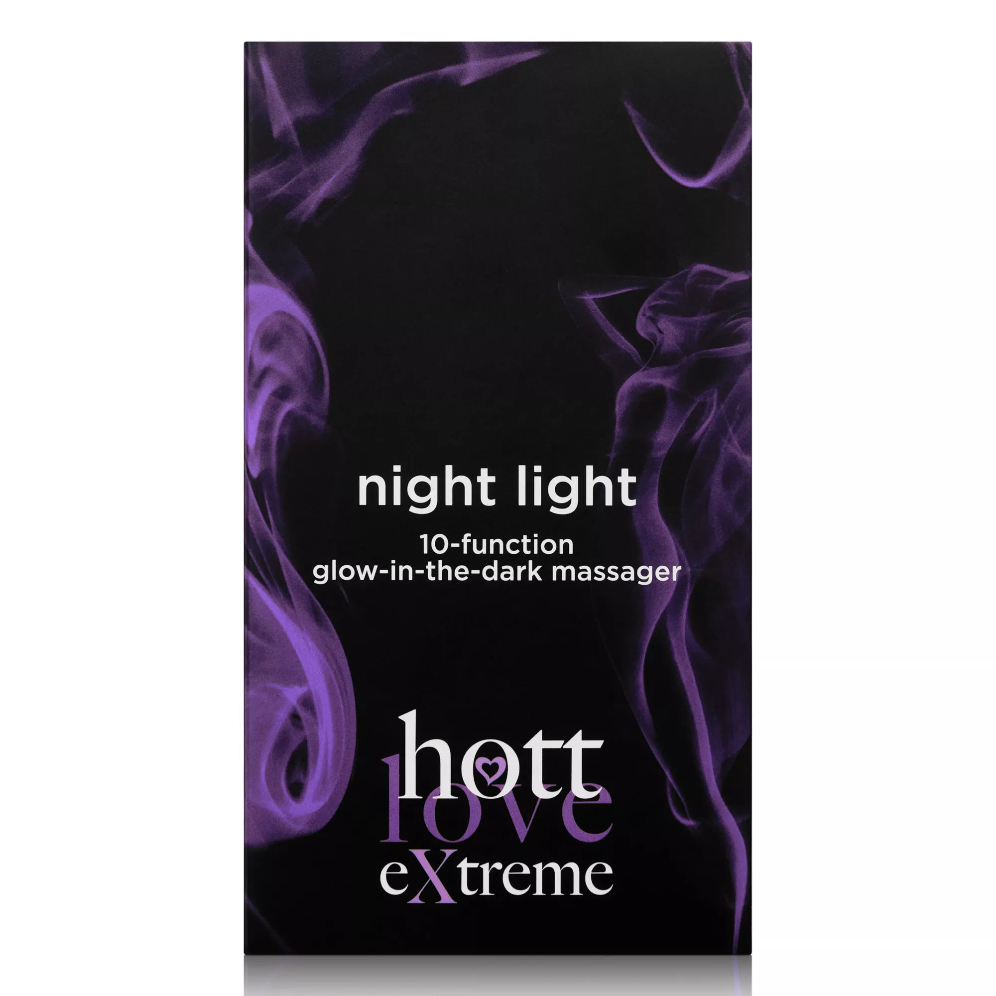 Glow in the Dark Night Light 10-Function Rechargeable Waterproof Massager 3 Inch - Hott Love Extreme at Spencer's
