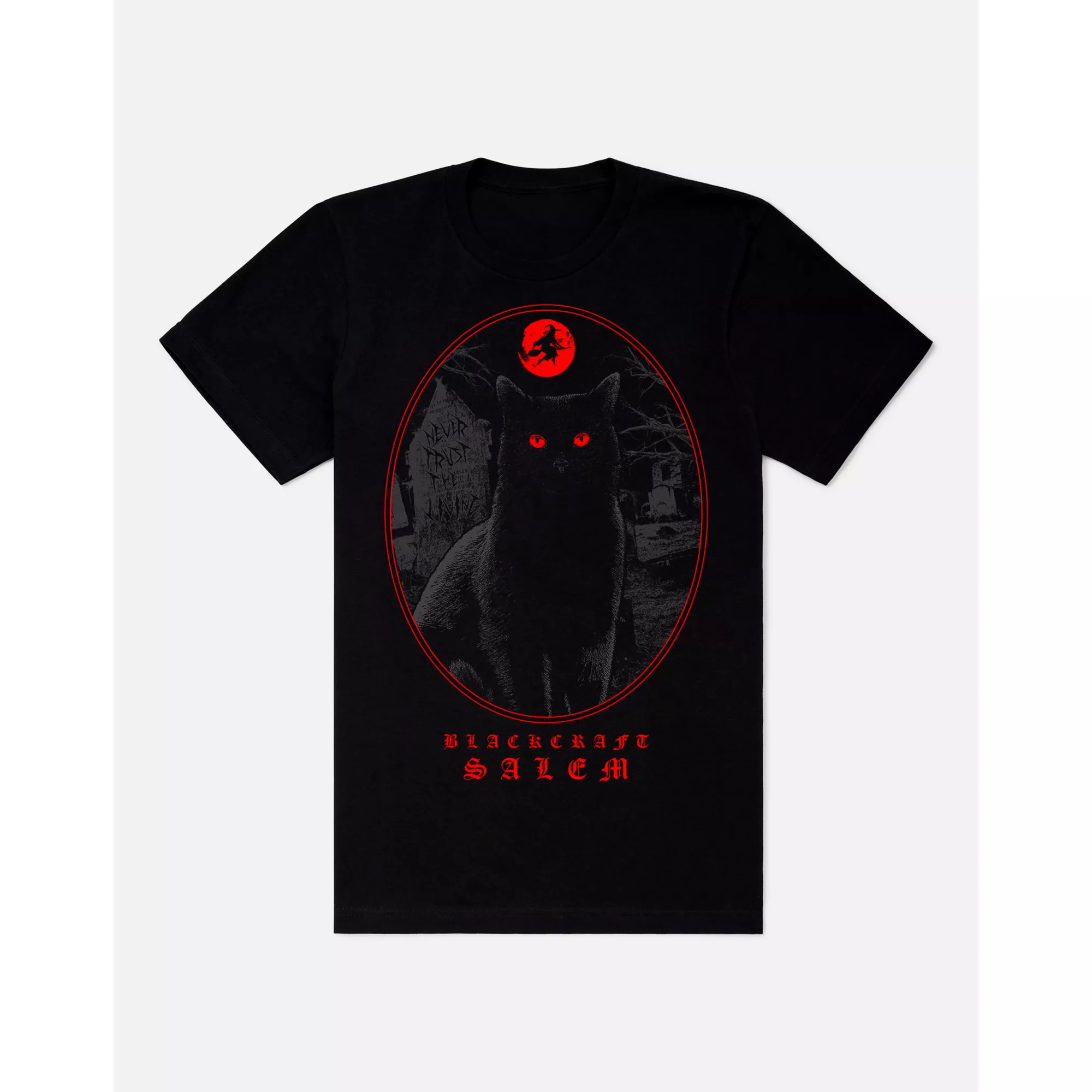 Black Craft Cult Salem Black Cat T Shirt at Spencer's