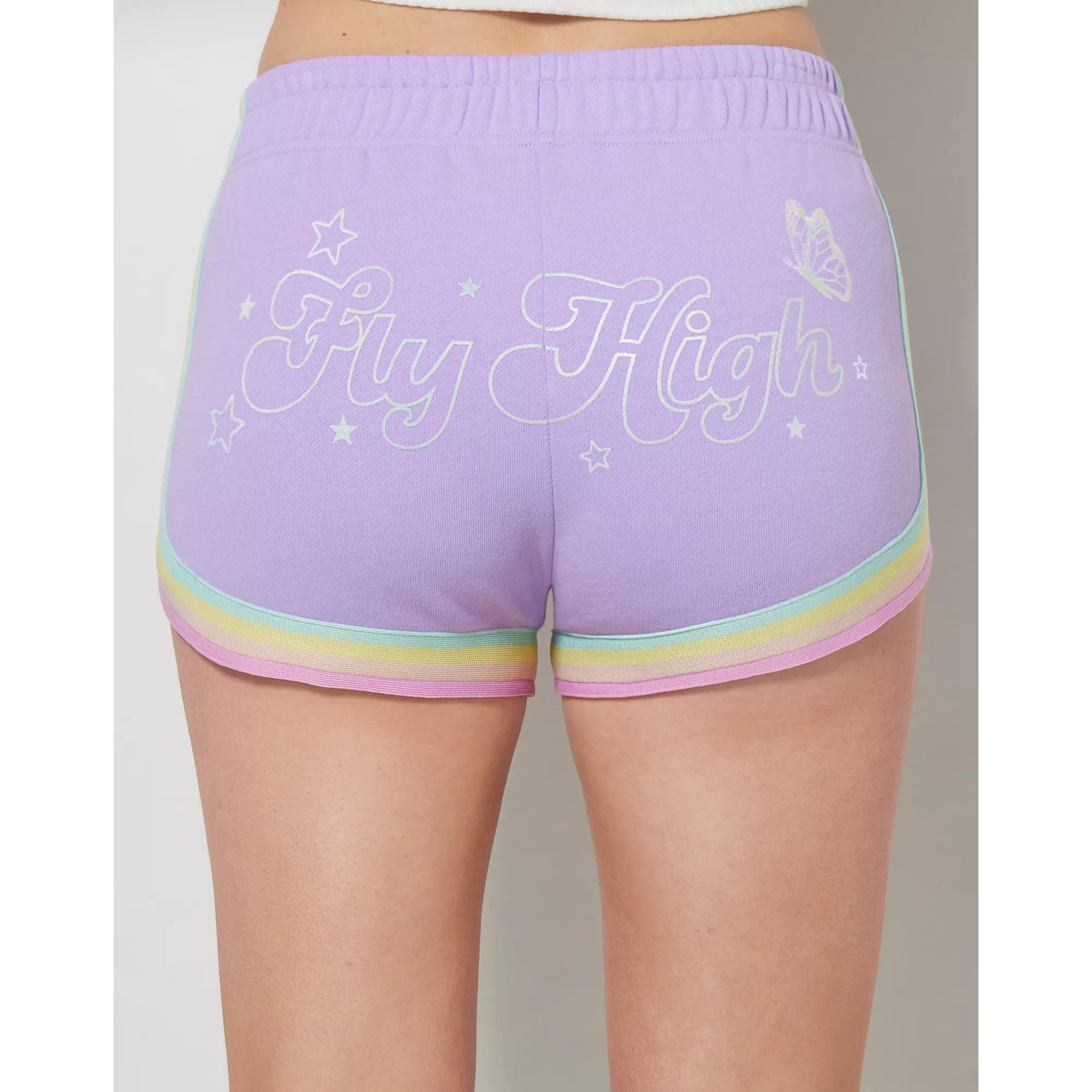 Mushroom Butterfly Dolphin Shorts at Spencer's