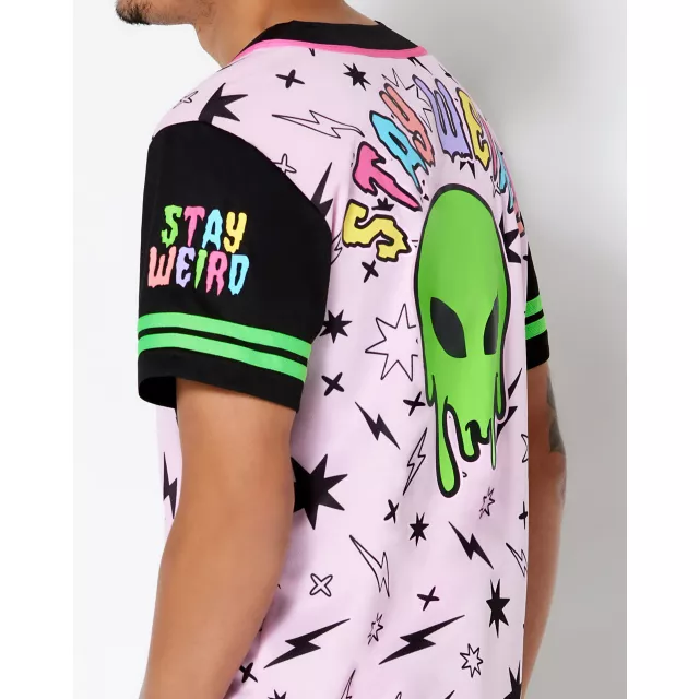 Alien Stay Weird Jersey at Spencer's