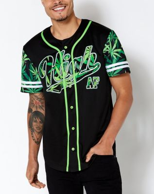 High AF Weed Leaf Jersey