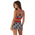 PSD Playboy Checkered Bunny Sports Bra at Spencer's