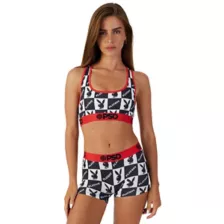 PSD Playboy Checkered Bunny Boyshorts at Spencer's