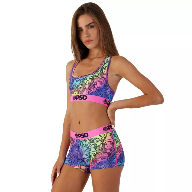 PSD Rainbow Sports Bra - Bratz at Spencer's