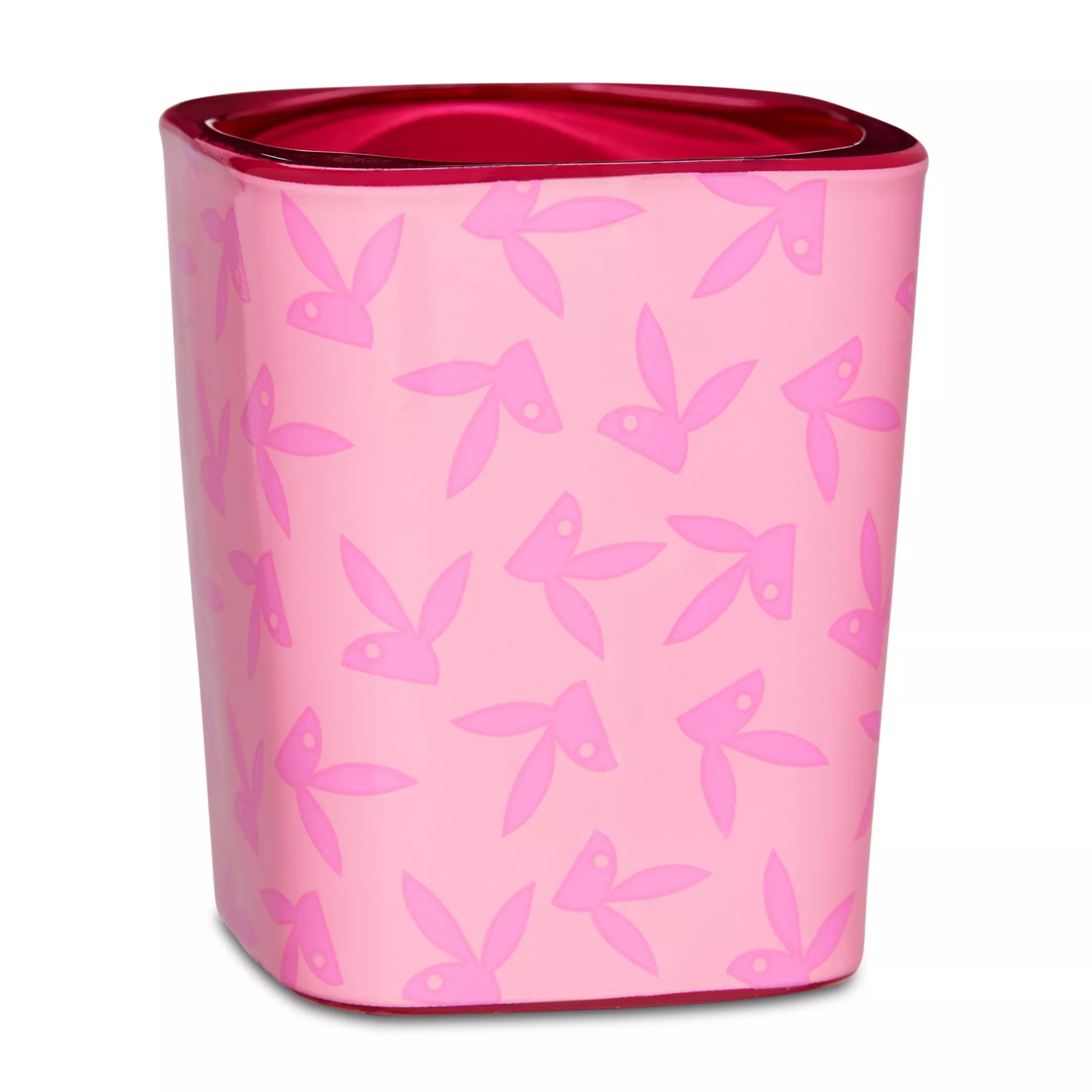 Pink Playboy Logo Square Shot Glass - 2 oz. at Spencer's