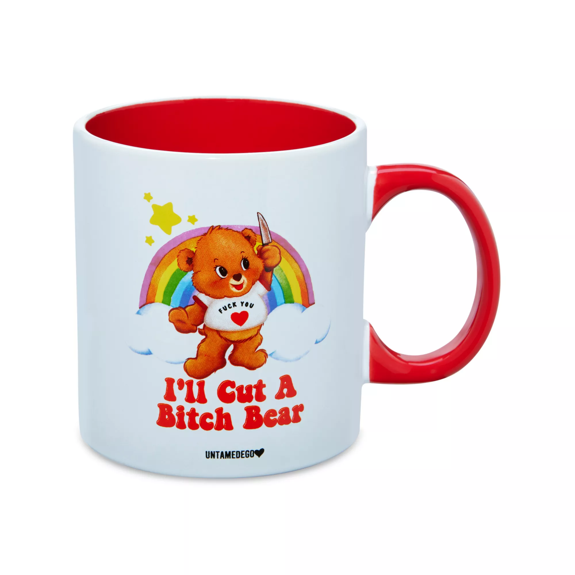 Cut a Bitch Bear Coffee Mug 20 oz. - Untamedego at Spencer's