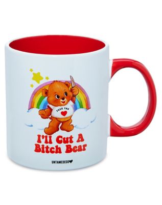 Cut a Bitch Bear Coffee Mug 20 oz. - Untamedego