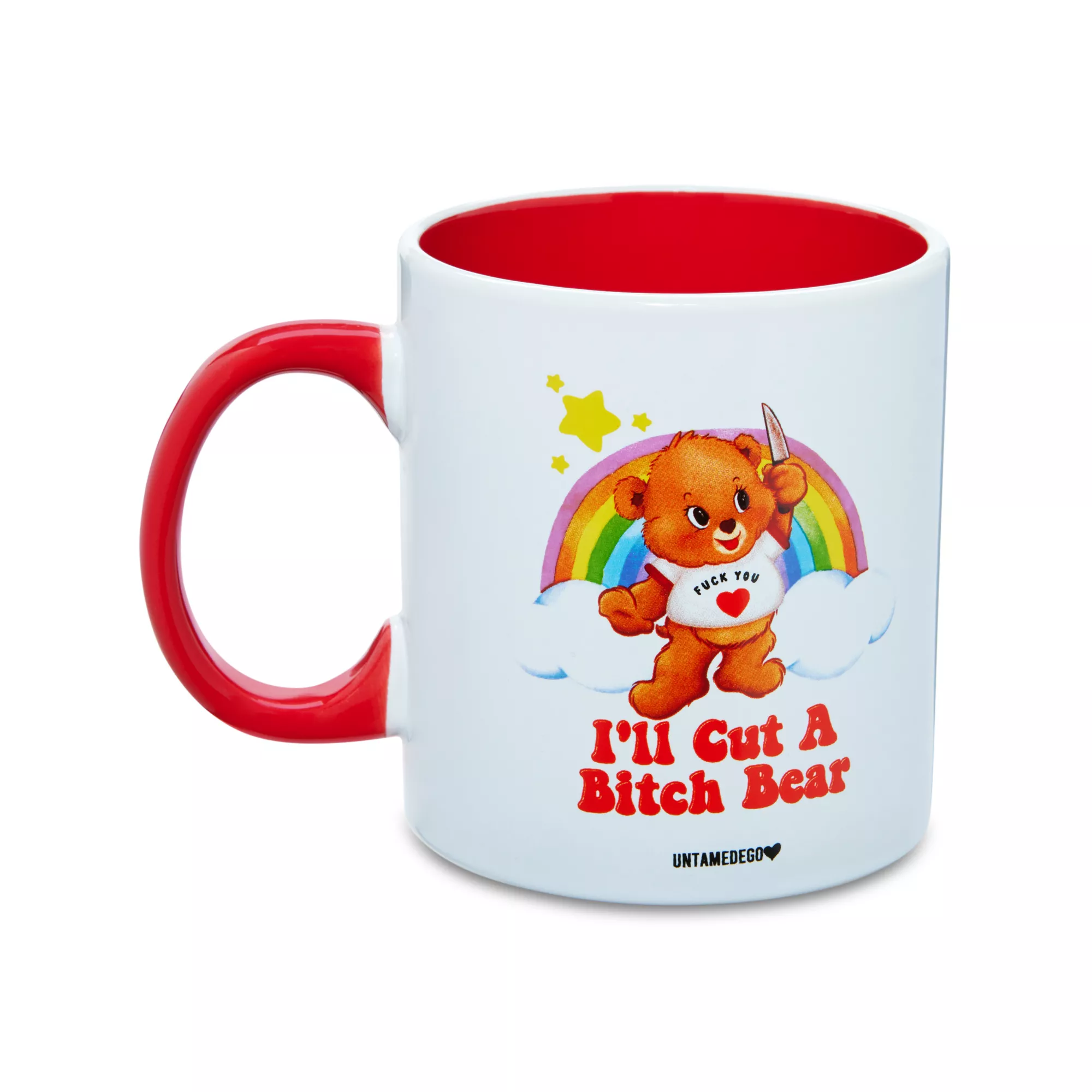 Cut a Bitch Bear Coffee Mug 20 oz. - Untamedego at Spencer's