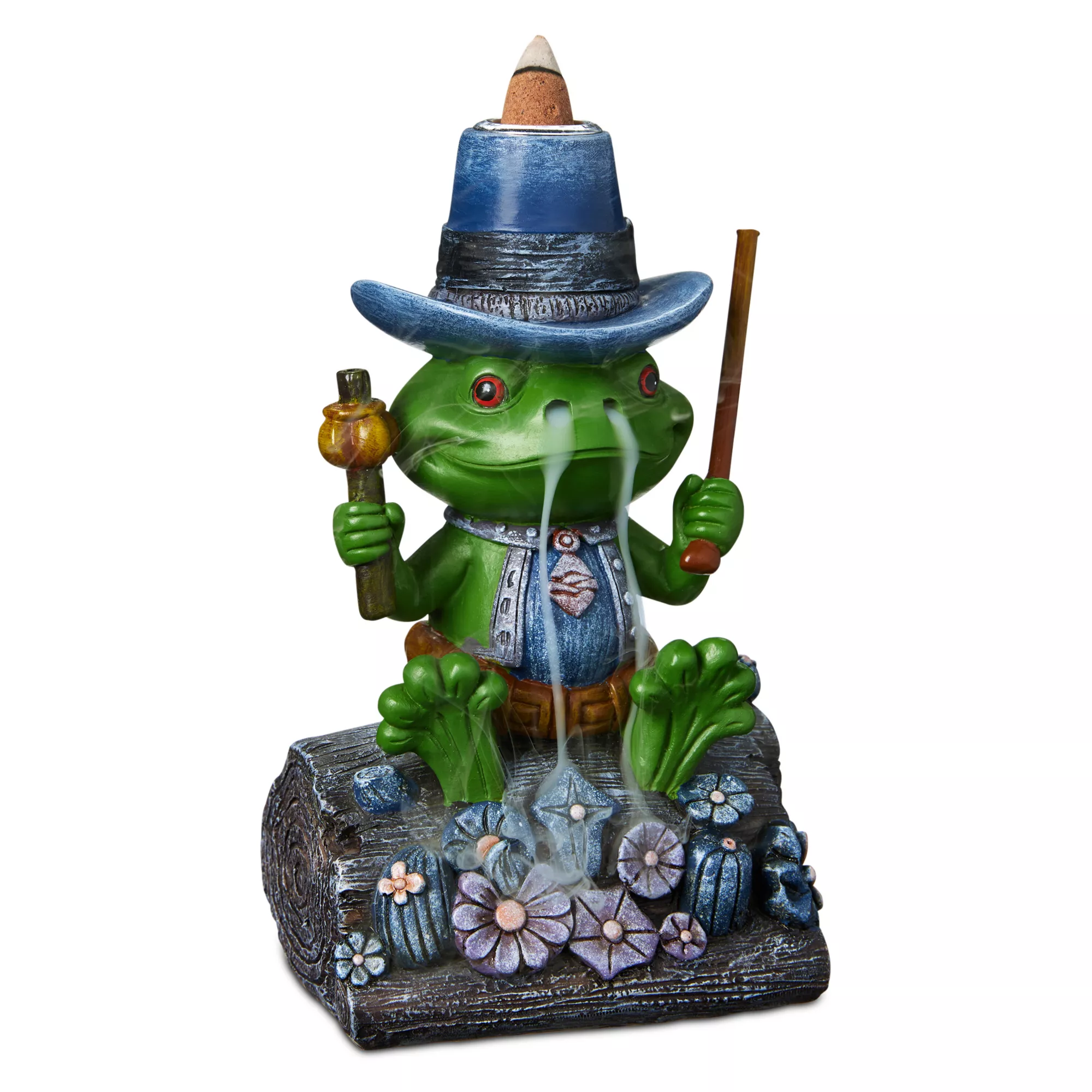 Mystic Frog Dual Function Backflow Incense Burner at Spencer's