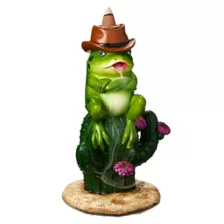 Western Frog Backflow Incense Burner at Spencer's