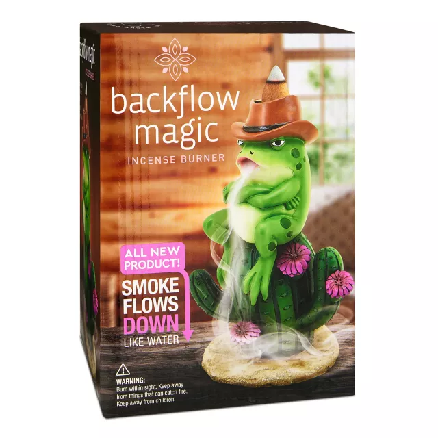 Western Frog Backflow Incense Burner at Spencer's