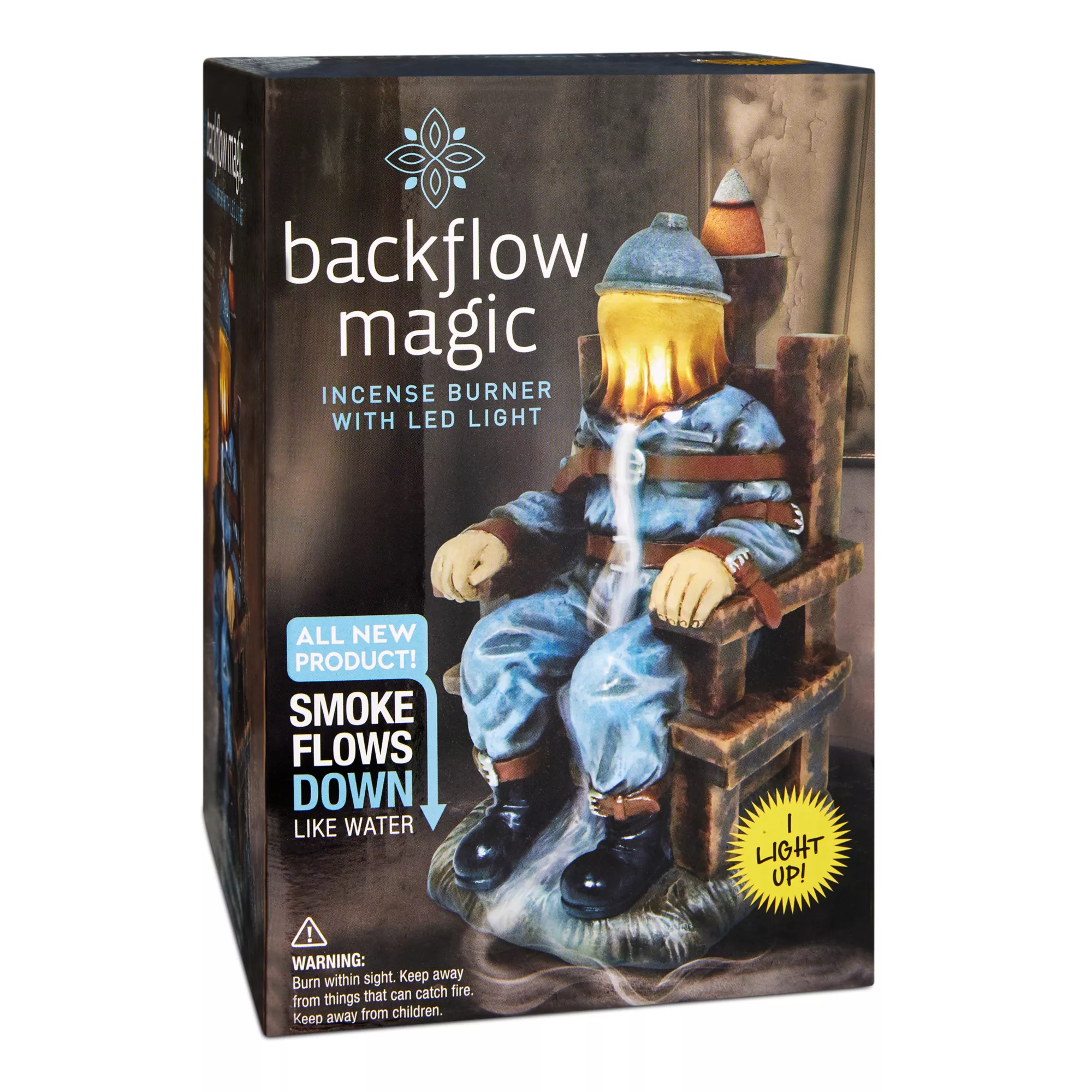 Electric Chair Light-Up Backflow Incense Burner at Spencer's