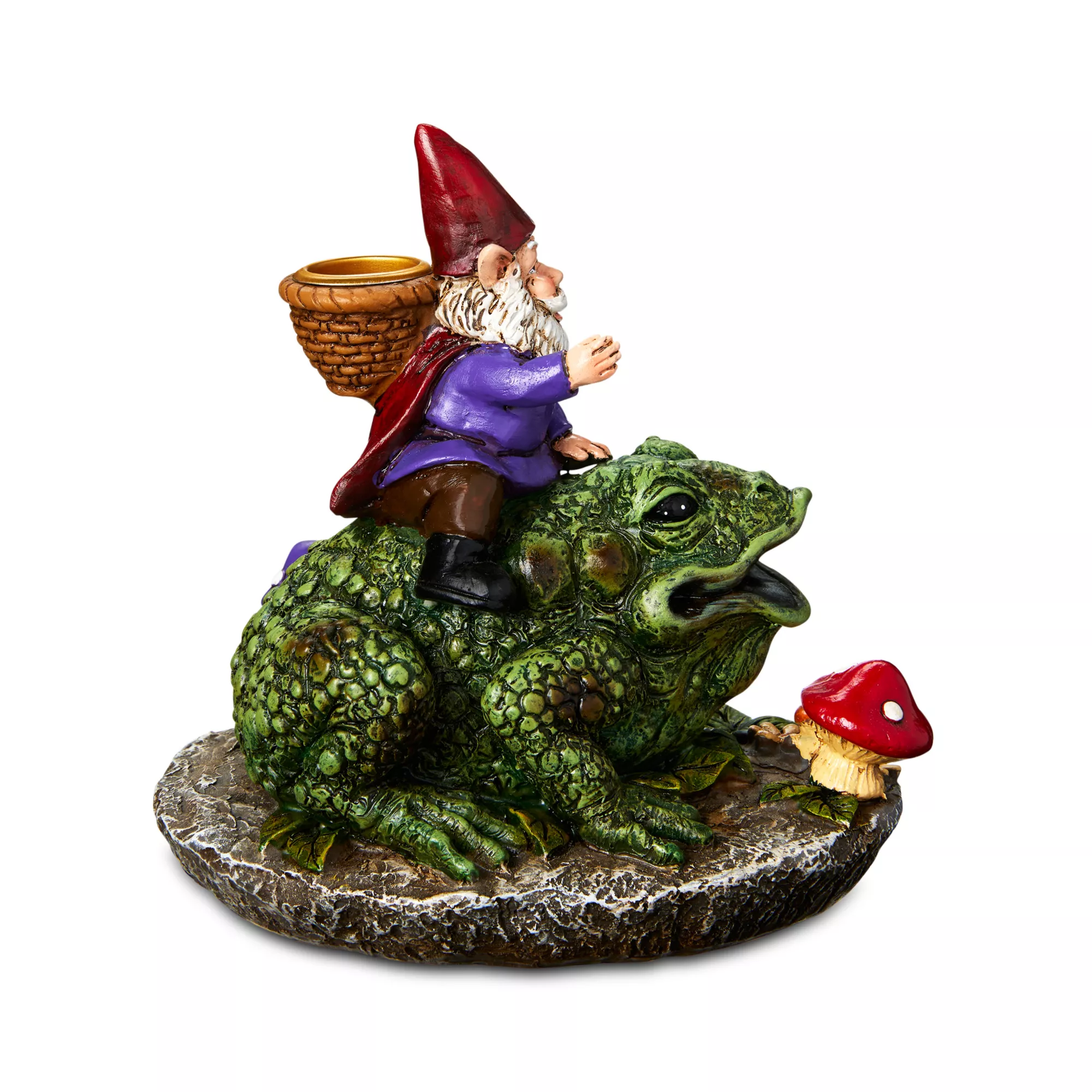 Gnome Frog Backflow Incense Burner at Spencer's