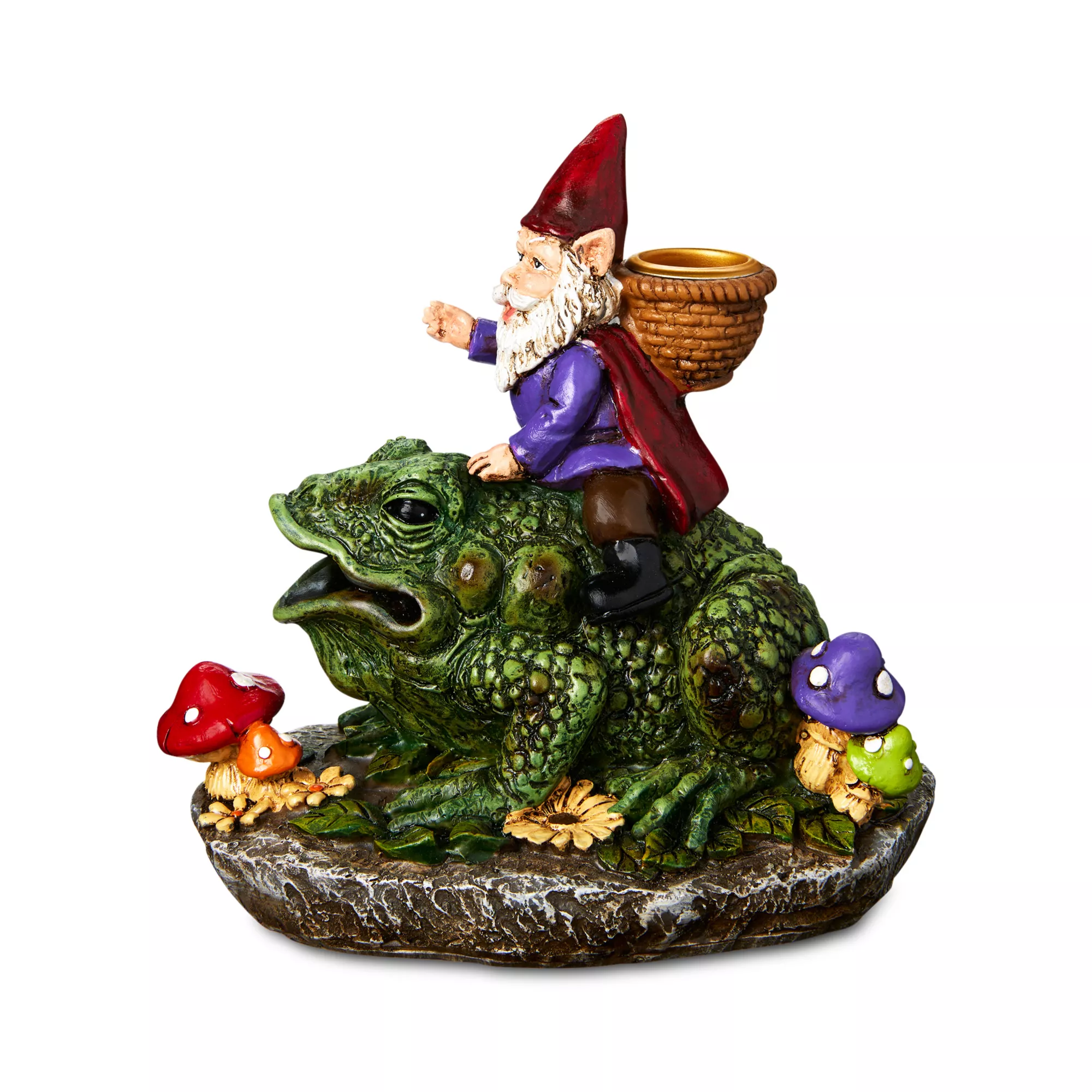 Gnome Frog Backflow Incense Burner at Spencer's