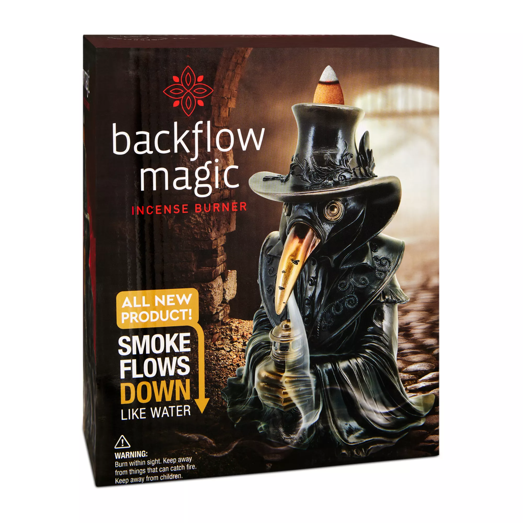 Plague Doctor Backflow Incense Burner at Spencer's