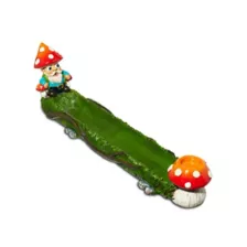 Gnome Frog Dual Function Molded Incense Burner at Spencer's