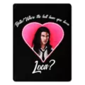 Where Have You Been Loca Jacob Fleece Blanket - Twilight at Spencer's