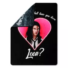 Where Have You Been Loca Jacob Fleece Blanket - Twilight at Spencer's