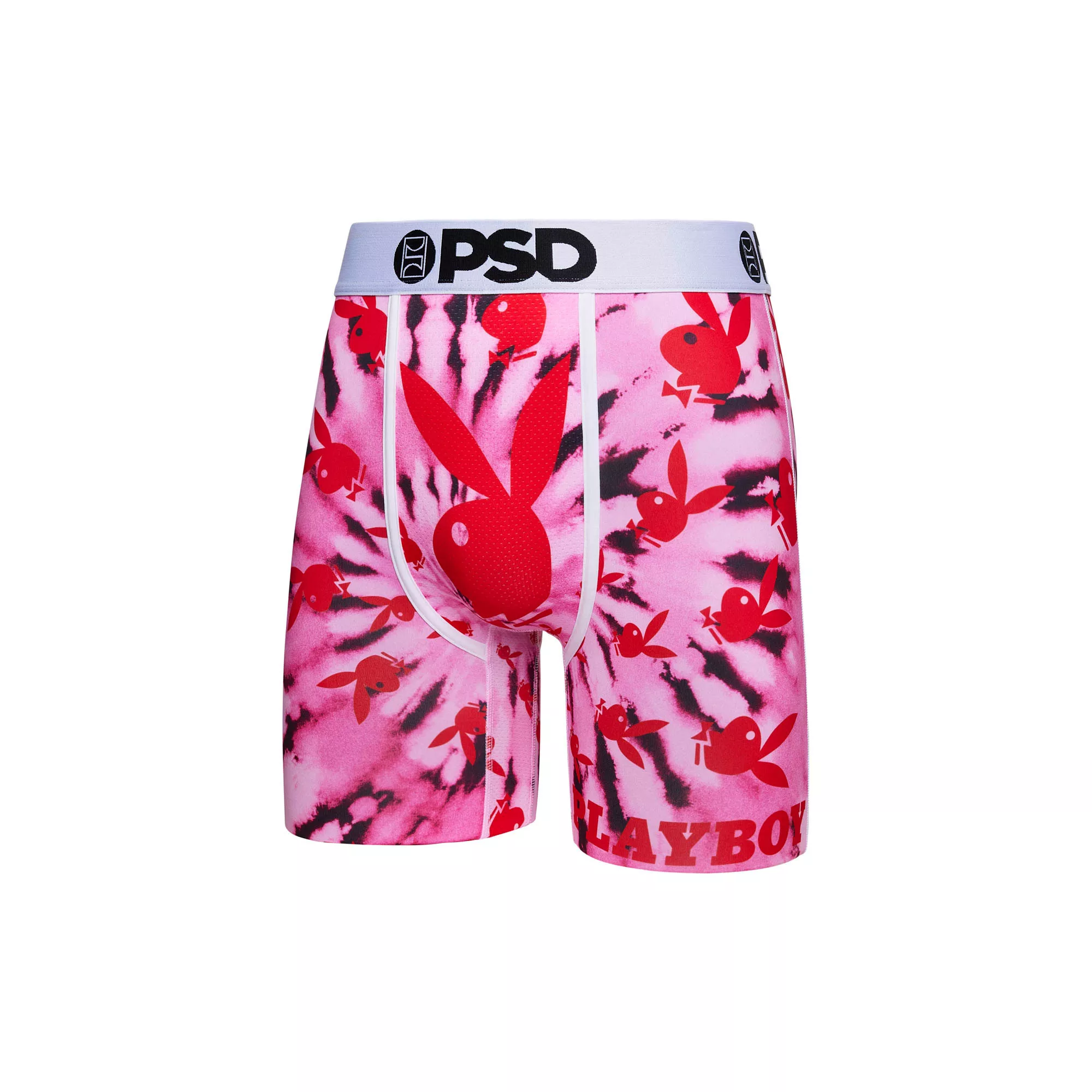 PSD Pink Bunny Tie Dye Boxers - Playboy at Spencer's