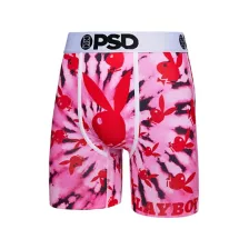 PSD Pink Bunny Tie Dye Boxers - Playboy at Spencer's