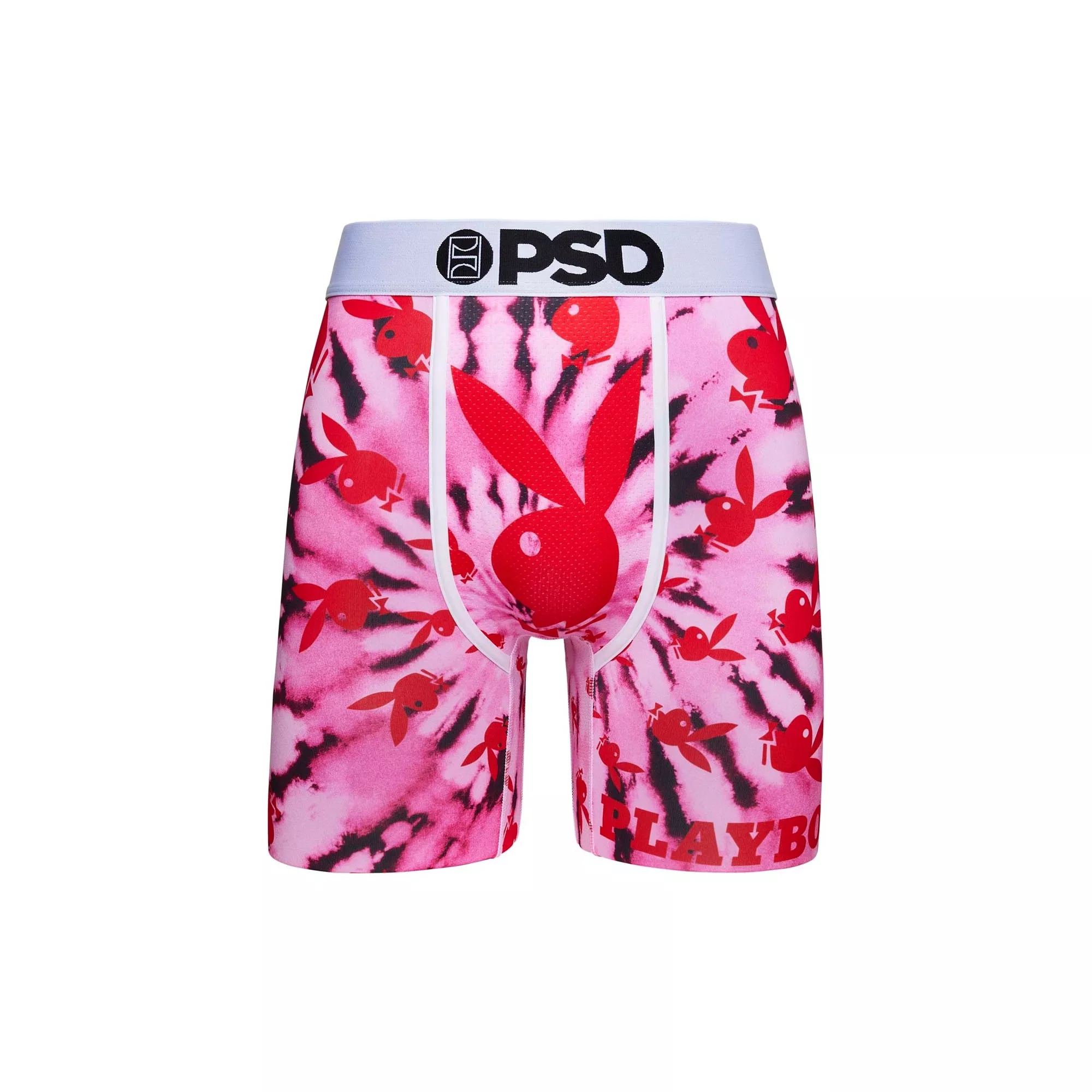 PSD Pink Bunny Tie Dye Boxers - Playboy at Spencer's