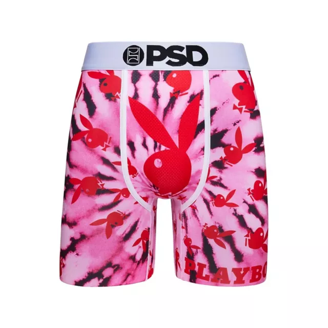 PSD Pink Bunny Tie Dye Boxers - Playboy at Spencer's