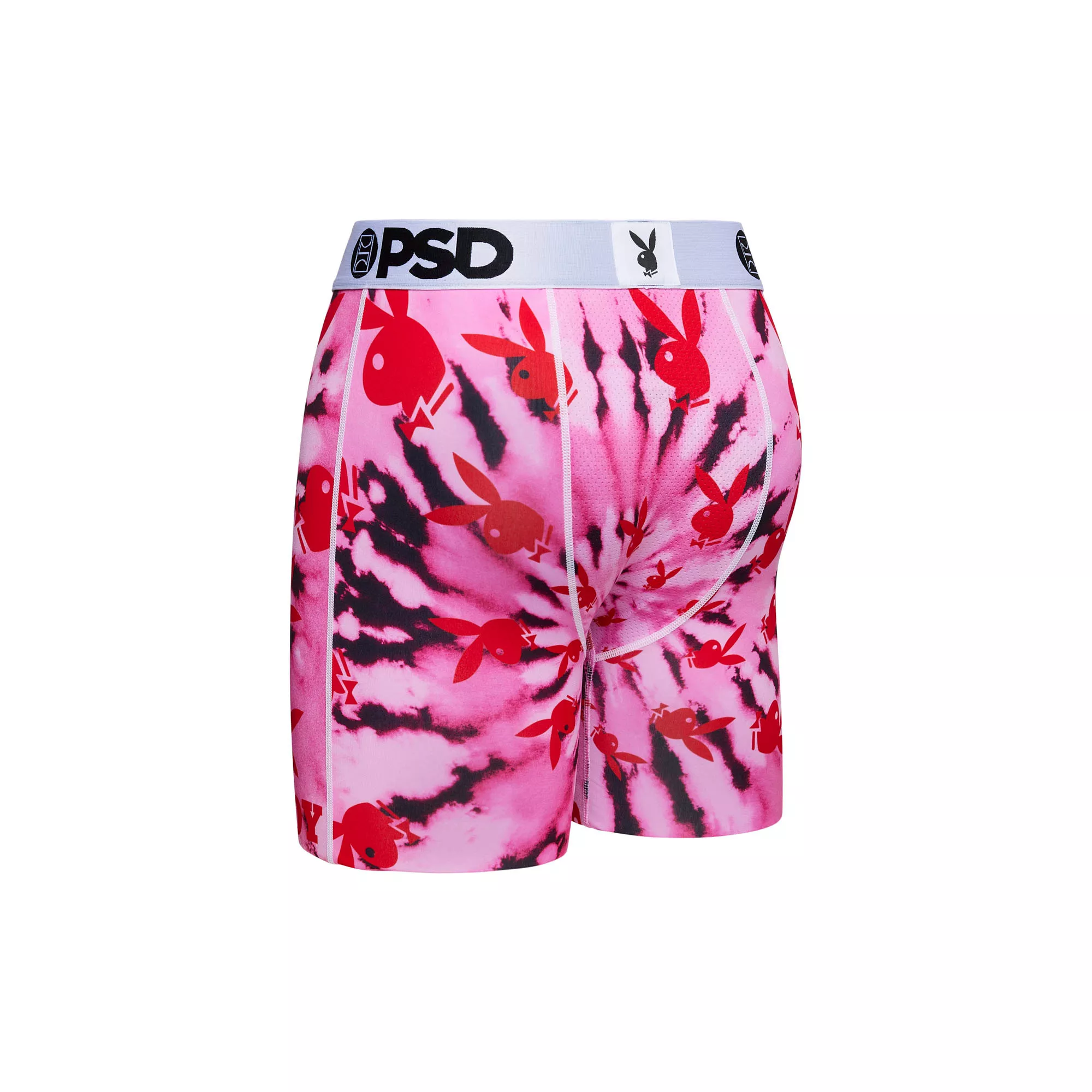 PSD Pink Bunny Tie Dye Boxers - Playboy at Spencer's