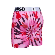 PSD Pink Bunny Tie Dye Boxers - Playboy at Spencer's