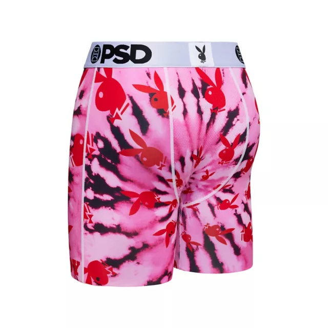 PSD Pink Bunny Tie Dye Boxers - Playboy at Spencer's