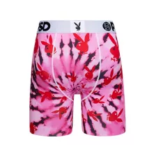 PSD Pink Bunny Tie Dye Boxers - Playboy at Spencer's