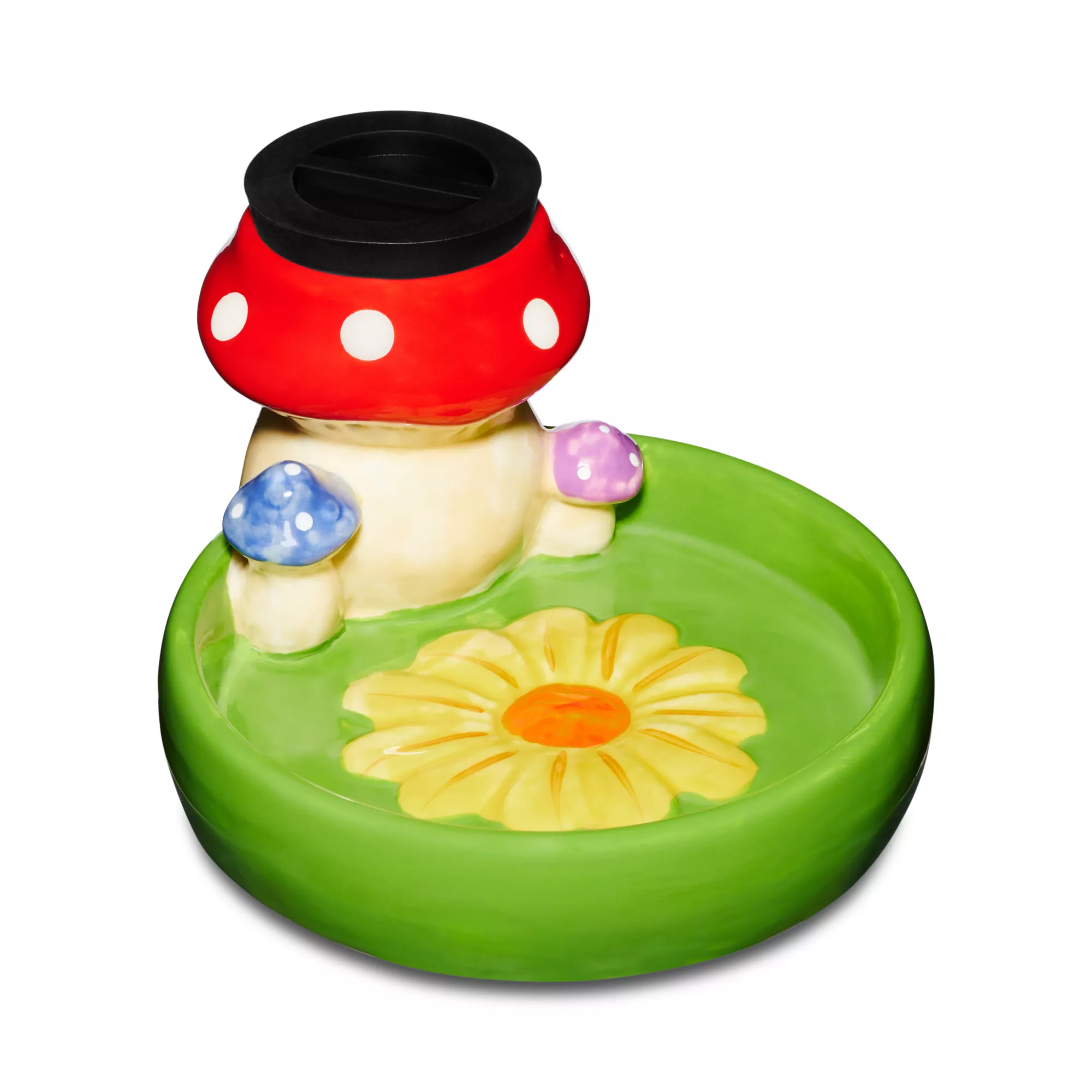 Wild Mushroom Stash Jar and Ashtray at Spencer's