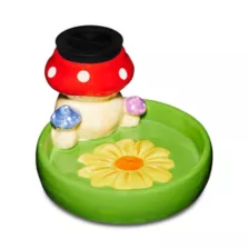 Wild Mushroom Stash Jar and Ashtray at Spencer's