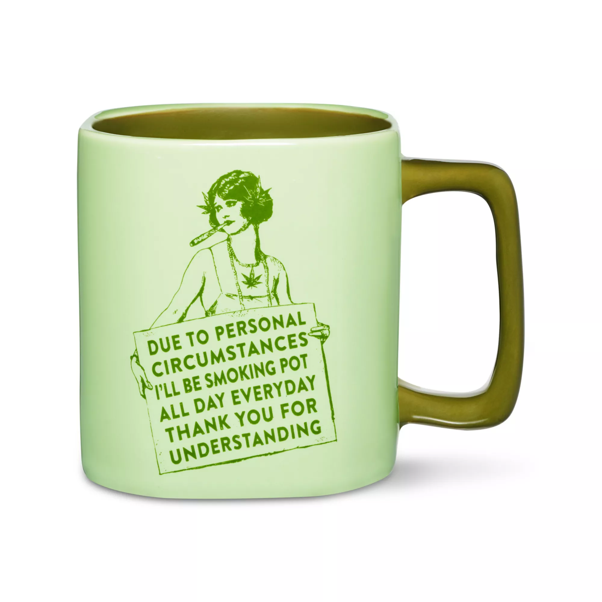 Vintage Pinup Weed Coffee Mug - 20 oz. at Spencer's