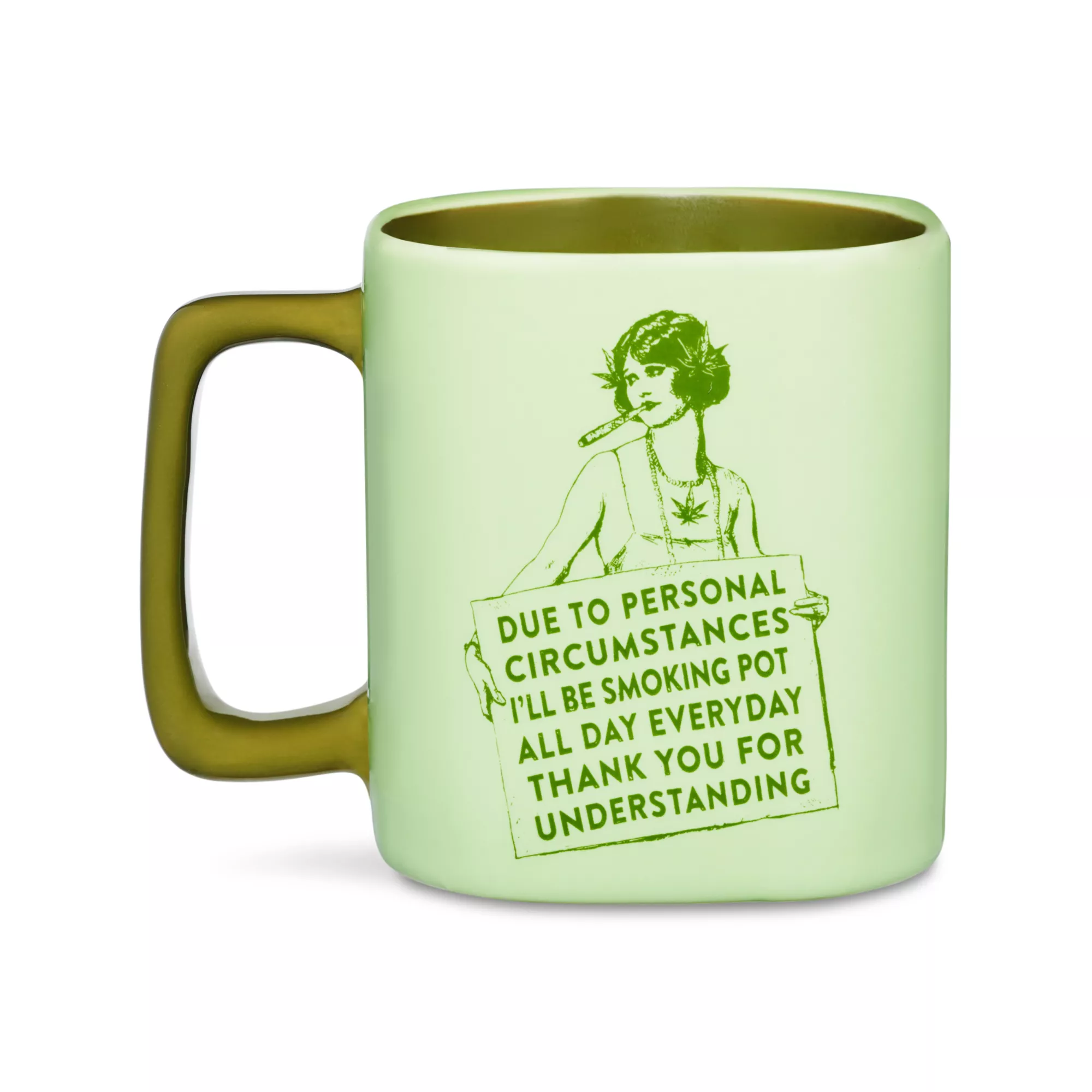 Vintage Pinup Weed Coffee Mug - 20 oz. at Spencer's