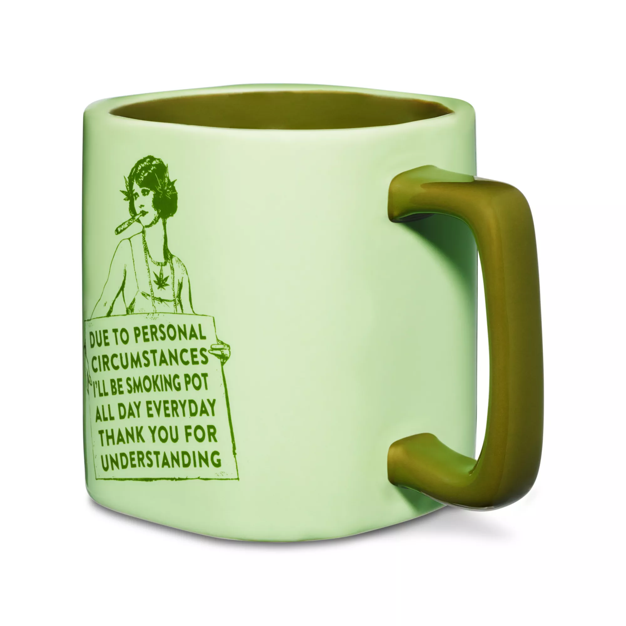 Vintage Pinup Weed Coffee Mug - 20 oz. at Spencer's