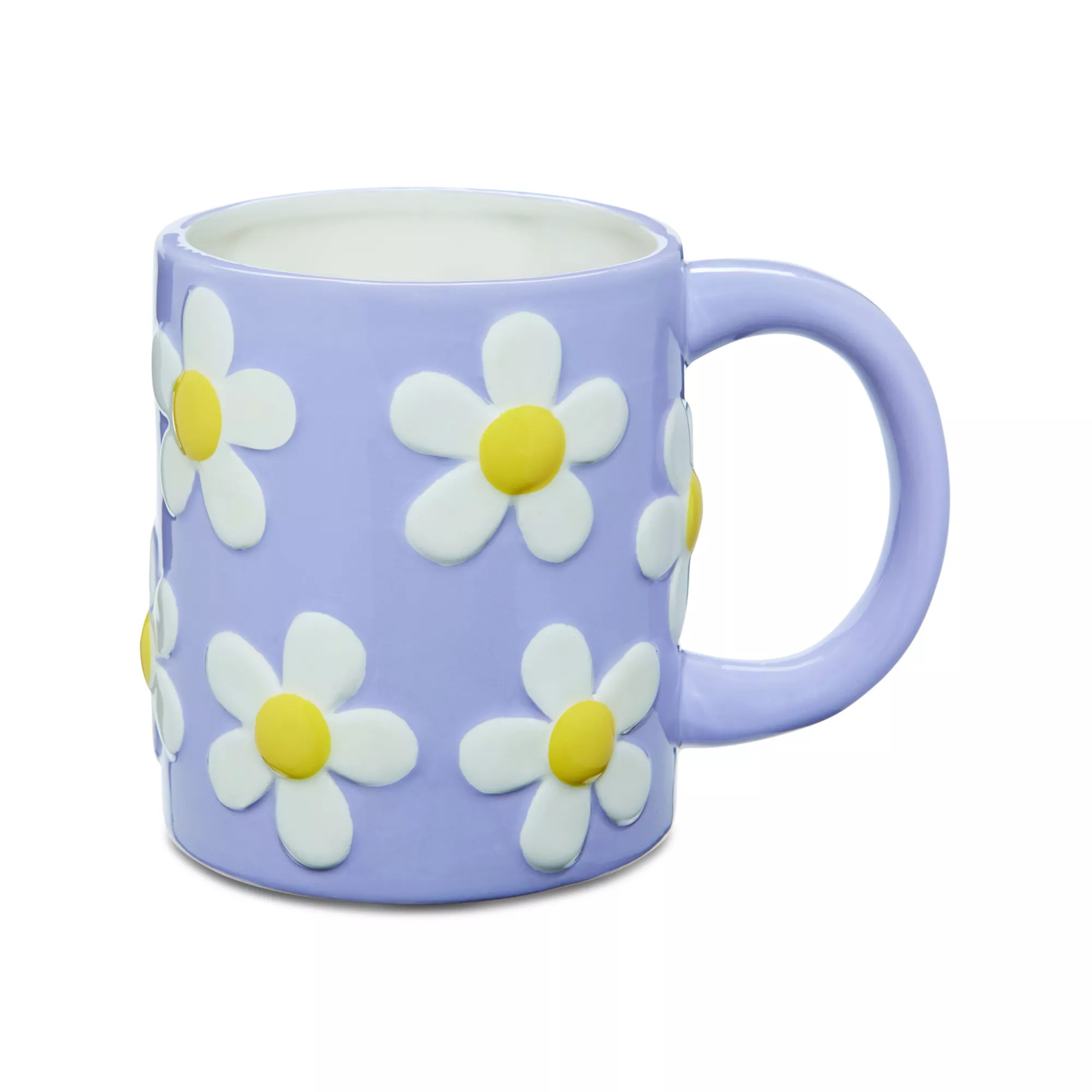 Molded Daisy Coffee Mug - 20 oz. at Spencer's