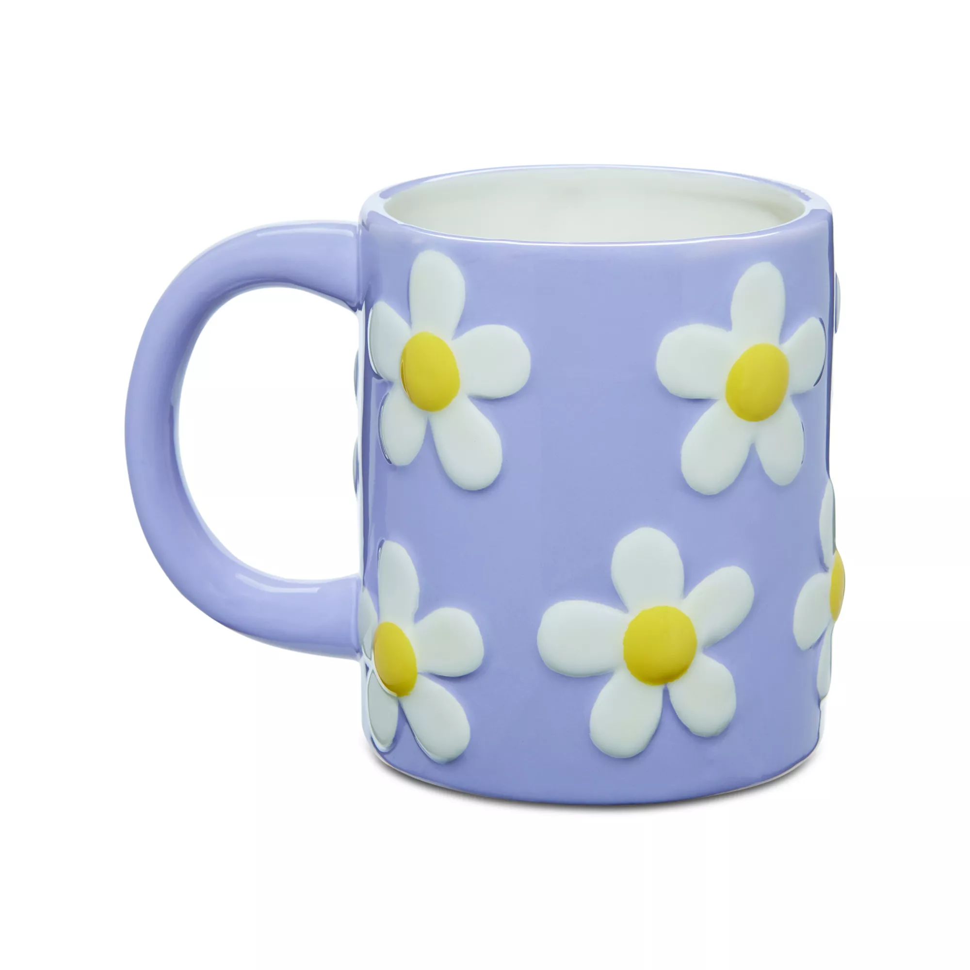 Molded Daisy Coffee Mug - 20 oz. at Spencer's