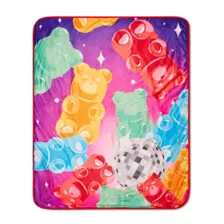 Gummy Bear Disco Fleece Blanket at Spencer's
