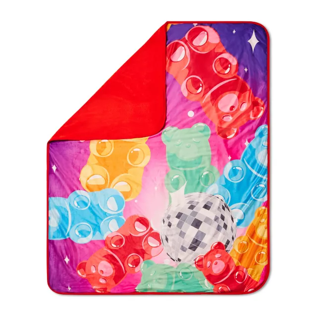 Gummy Bear Disco Fleece Blanket at Spencer's
