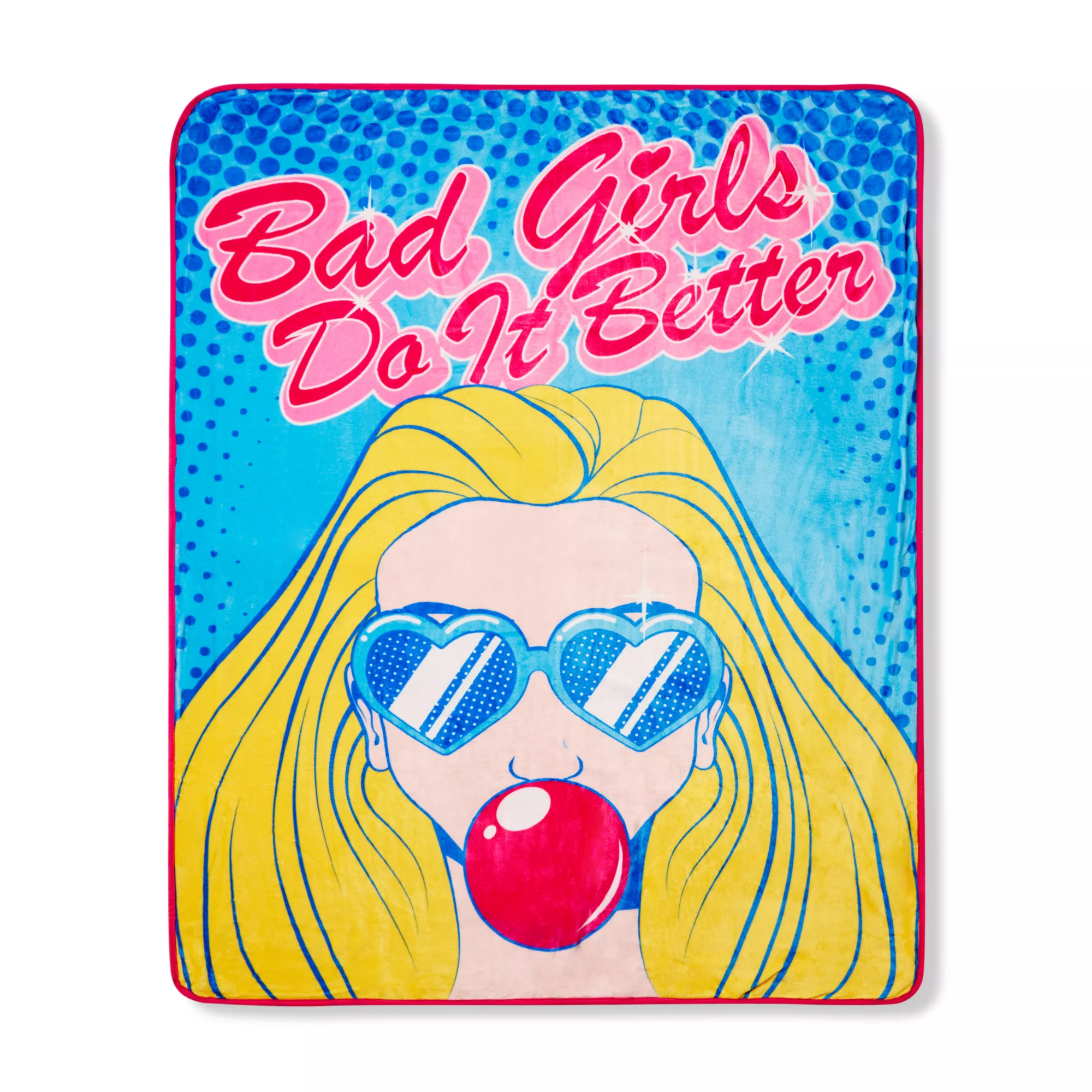 Bad Girls Do It Better Fleece Blanket at Spencer's